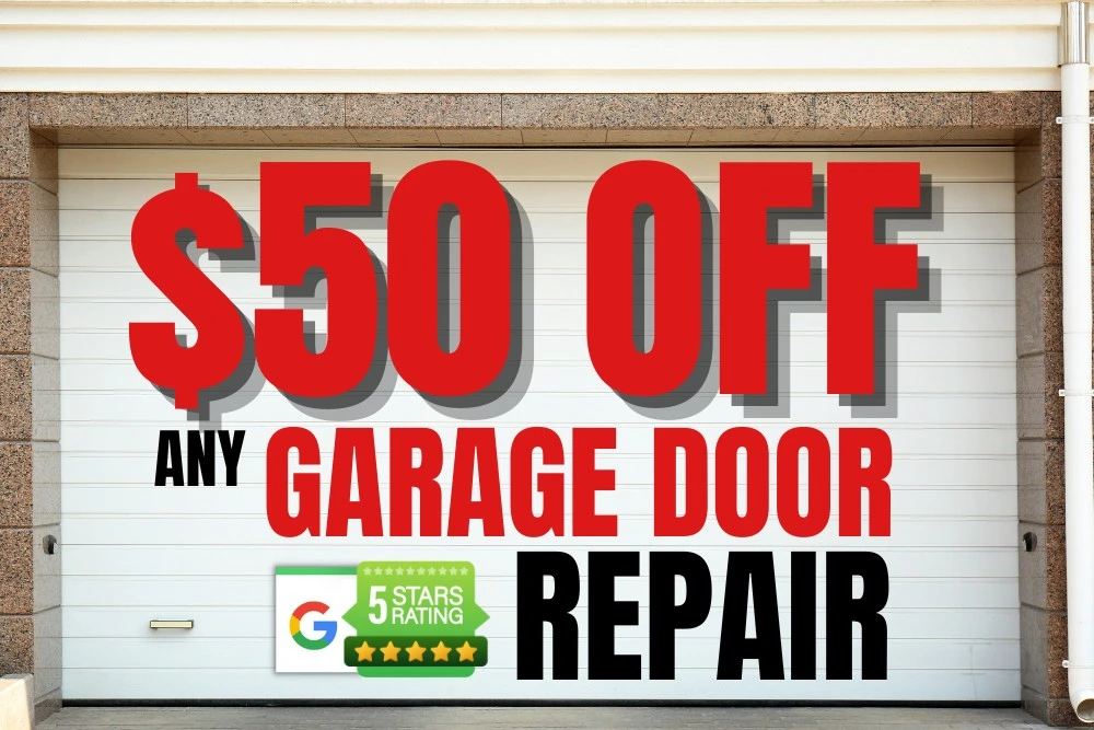 50 usd off garage door repair